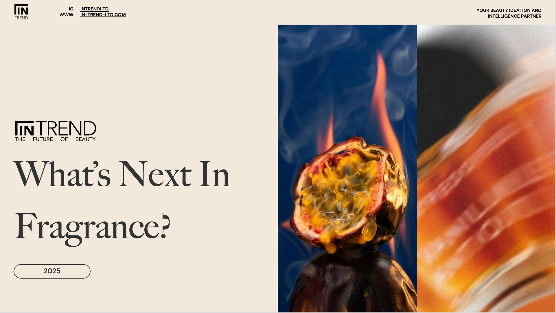 In-Trend Explores What's Next In Fragrance